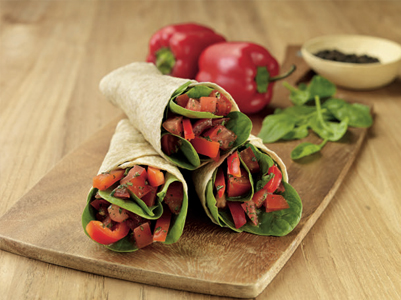 Garden Vegetable Wrap